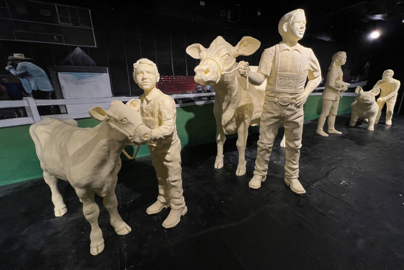 butter cow