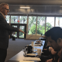 Dave Mitchell, president of The Leadership Difference, speaks with education session attendees during his presentation May 12.