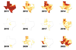 Texas Drought 2011-2022