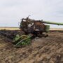 A lawsuit alleges that this combine sparked the Nena Springs Fire in Oregon in 2017.