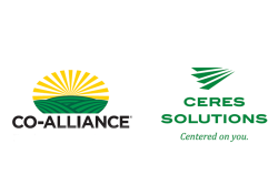 Co-Alliance’s footprint extends across Indiana, Ohio and Michigan. Ceres Solutions’ footprint extends across 37 counties in Indiana and Michigan. 