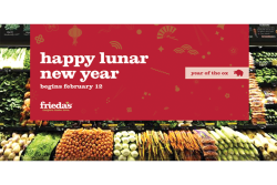 Frieda's is ready to help you give your shoppers what they need for Lunar New Year.