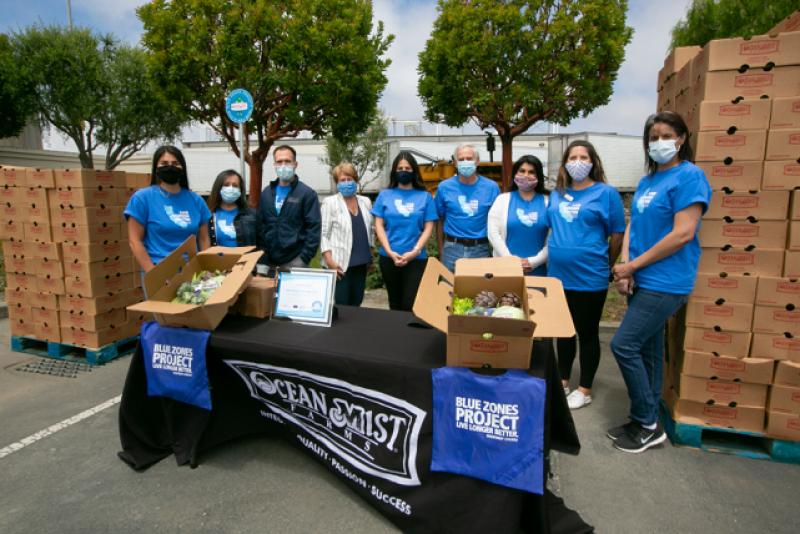  Ocean Mist Farms has received Blue Zones Project approval of their Monterey, Calif., worksite