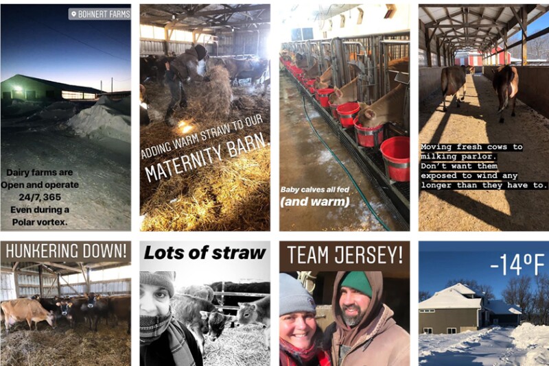 farming during a polar vortex