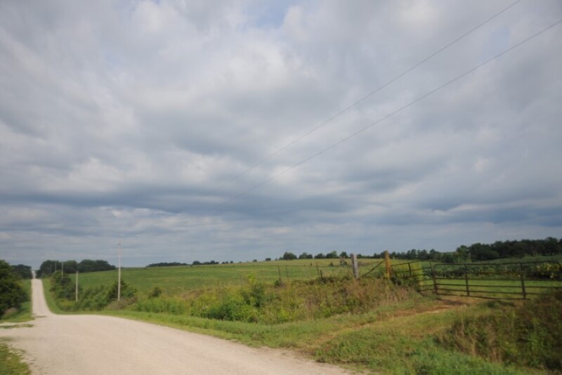 Pastureland in South East Iowa