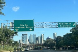 boston road signs