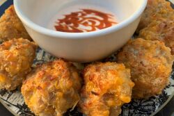 Spicy Sausage Cheese Balls by Chad Furbis