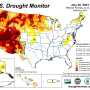 U.S. Drought 7/22/21