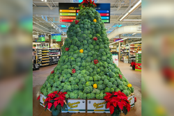Broccoli Christmas tree