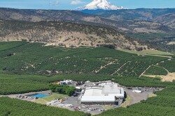Drone photo of Orchard View Cherries