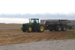 Tractor with tanker