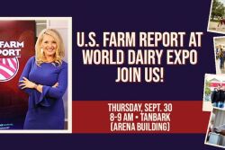 As dairy producers face higher costs, export demand is the bright spot. Mike North and Ben Laine will explore the direction of the milk markets during a live taping of U.S. Farm Report from World Dairy Expo on Thursday. 