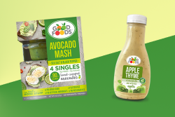 Good Foods is launching an Avocado Mash product and a line of plant-based salad dressings.
