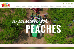Titan Farms new website screenshot, Aug. 22, 2023