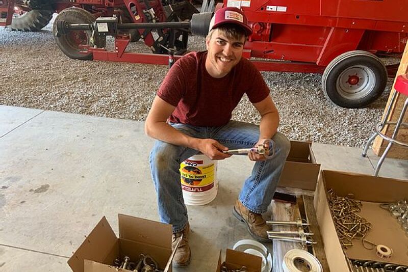 College student Blake Chance 