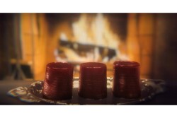 cranberry yule log. Photo: Courtesy Ocean Spray
