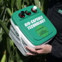 The Bio-Capsule Technology Planter Box Delivery System, is a packaging system designed to carry, protect, and dispense a multitude of biologicals into a seed lubricant blend plus micronutrients. 
