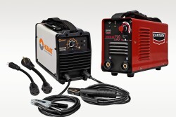 Hobart’s Stickmate inverter welder or Lincoln’s Century 120 inverter welder are highly portable stick welders that weight as little as 15 pounds and can run off 120-volt household current.  