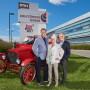 The third generation of the Routhier family owns Courchesne Larose. From left to right: Alain Routhier, Louise Routhier and Michel Routhier.