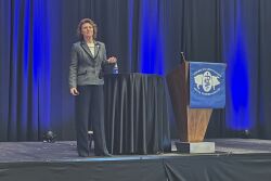 Lisa Tokach at American Association of Swine Veterinarians