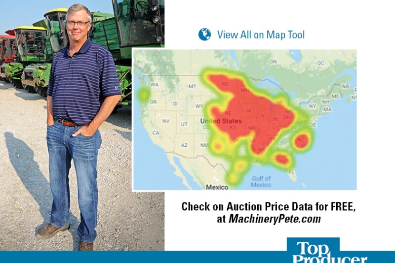 Machinery Pete Heat Map Map