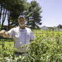 Happy Dirt farmer Sanford Fishel