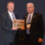 Incoming USMEF Chair Cevin Jones (left) with outgoing Chair Conley Nelson (right). Jones is a cattle feeder from Eden, Idaho.