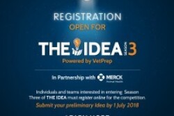 Veterinary students have until July 1, 2018 to submit their preliminary ideas.