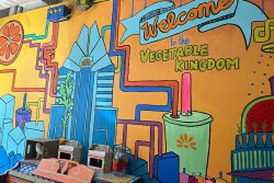 Juiceland mural at SXSW. Photo: Kristin Leigh Lore 