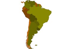 Map of Chile 