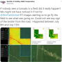 "If nobody sees a tornado in a field did it really happen? We might not have noticed it if not for @WinFieldUnited R7 images alerting us to go fly the field to see what was going on" says the team on Twitter. 