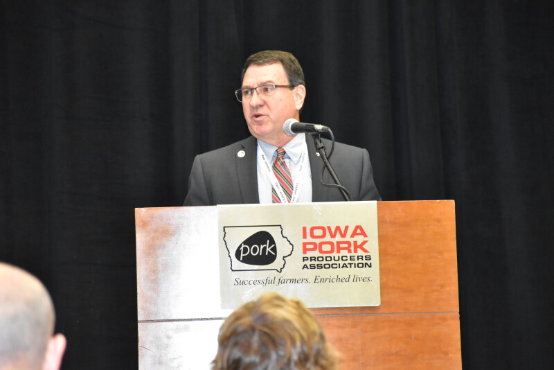“We all need to seek solutions to the challenges we currently have so we can continue to achieve success and be that triple-threat player on our farms and for our industry,” he said.
