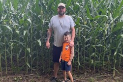 RUSSELL HEDRICK RECORD CORN YIELD