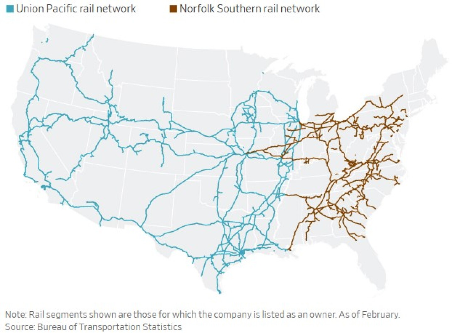 Train Rails Merger Will the Nation's First Possible Coast-to-Coast Railroad Benefit ...
