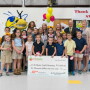 St. Martin North Elementary school administrators, faculty and students were on hand at a March 20 event at the school celebrating a $10,000 Apples4Ed grant through the U.S. Apple Association.