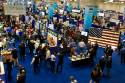 The New York Produce Show's expo floor was packed in 2018.