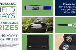 There are 1,000 prizes up for grabs during your attendance of Farm Journal Field Days, which runs Aug. 25-27. 