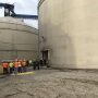 Around 9 a.m. on Friday morning, emergency crews responded to the Anderson’s grain storage facility in Toledo, Ohio on Edwin Drive as two employees were reported trapped in a grain storage tank. 