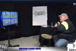  Judge A.J. Williams discusses the grand barrow drive in the Battle of the Barns cyber pig show hosted by Walton Webcasting.