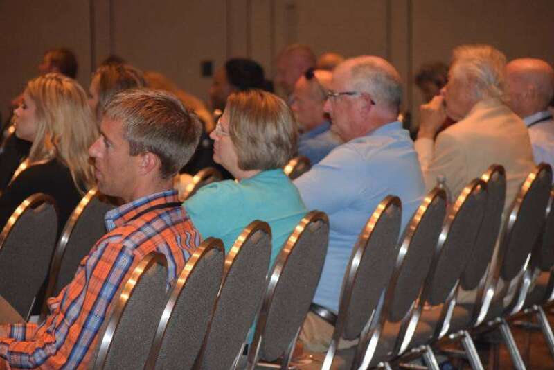 Leman Conference attendees