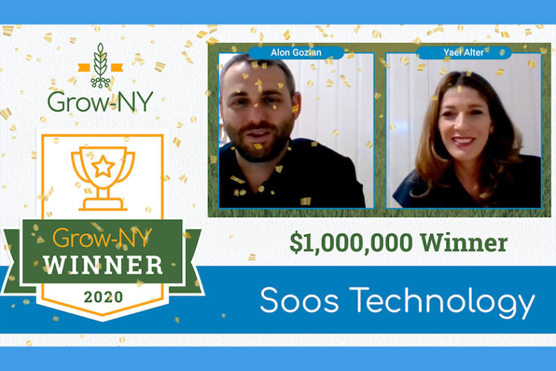 2020 Grow-NY Summit winner is Soos.