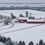 Winter Weather Snow Farm