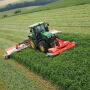 Cutting alfalfa.