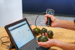 Apeel durometer. Photo courtesy Apeel Sciences