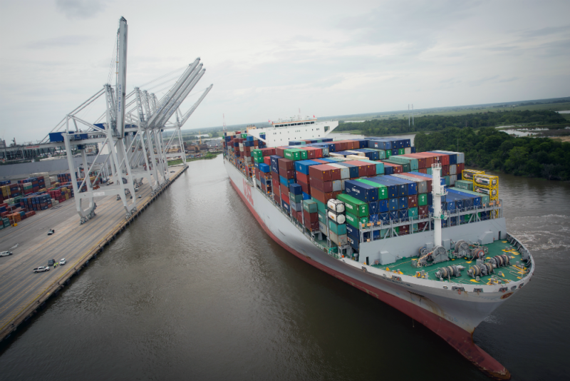 Port of Savannah ship