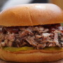 Pulled pork sandwich