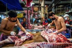 Thailand Meat Market Pork Fabrication by Reuters