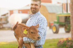 American dairy farmer