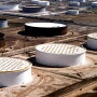 Oil storage tanks