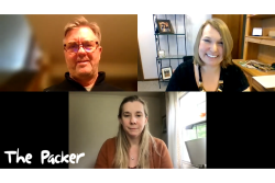 From top left: Tom Karst, Ashley Nickle, Amy Sowder